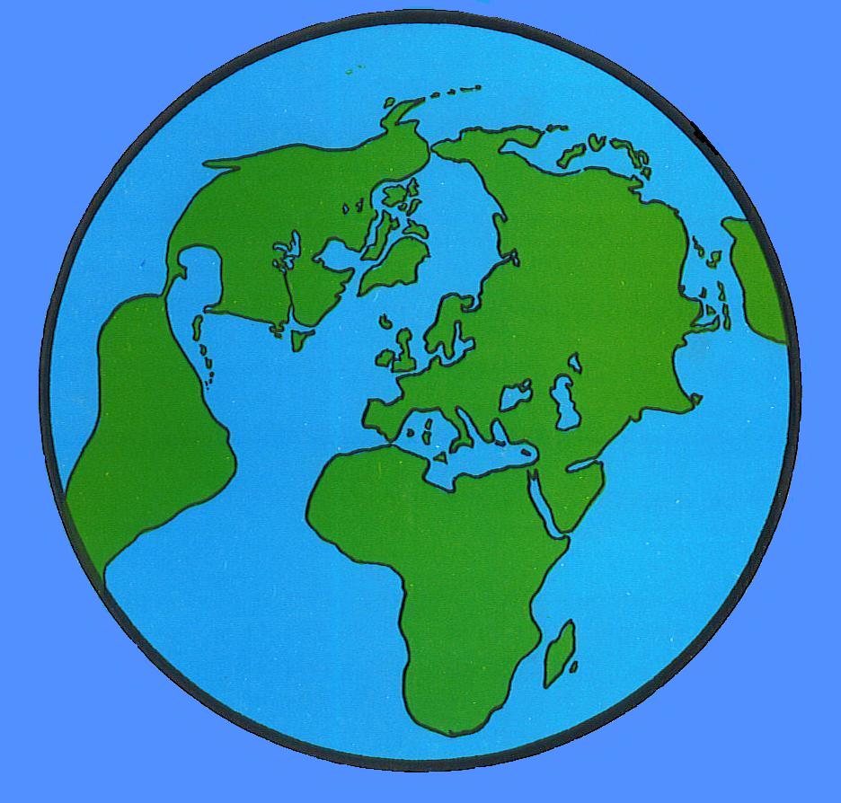 Globus mit kimat ale kontinentn